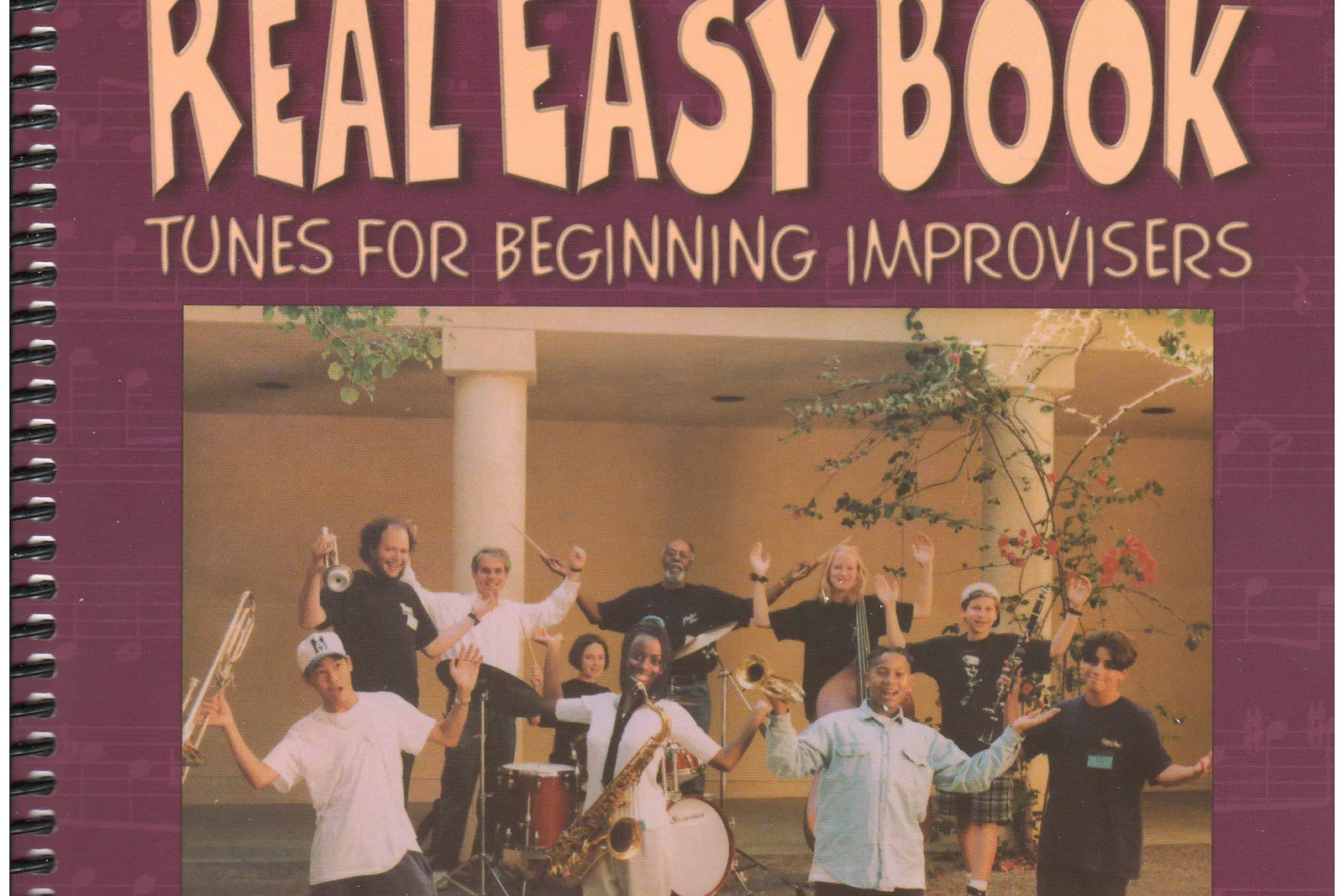 Cover of The Real Easy Book, Tunes for Beginning Improvisers, published by Sher Music